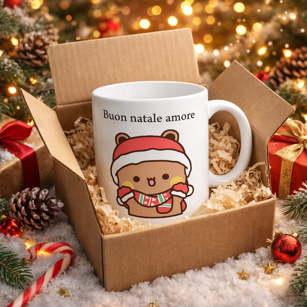 Tazza Bubu & Dudu Natalizia