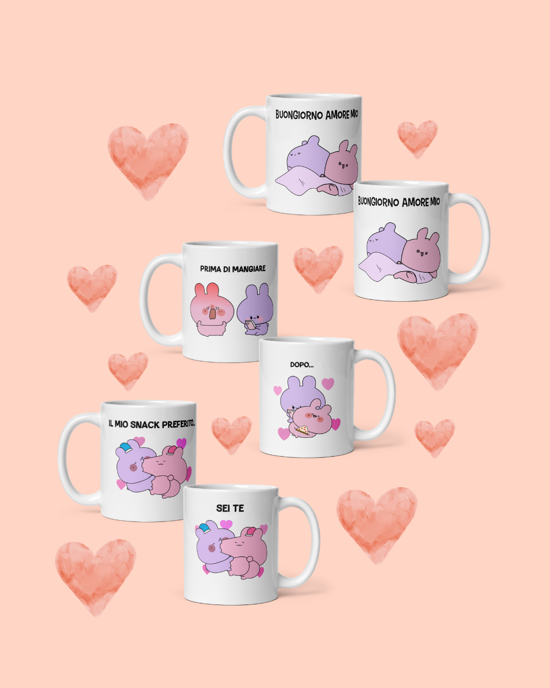 Set 3 Tazze – Mi & Mo