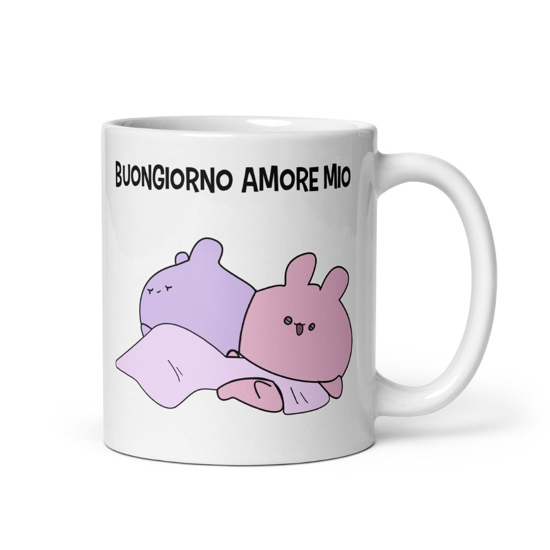Tazza Mi & Mo "Buongiorno Amore Mio"