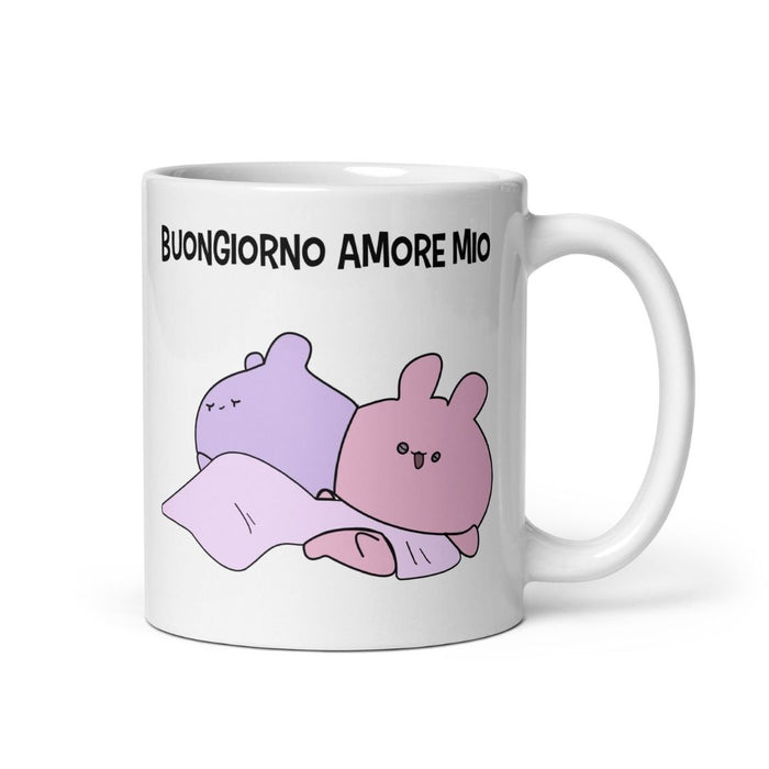 Tazza Mi & Mo "Buongiorno Amore Mio"