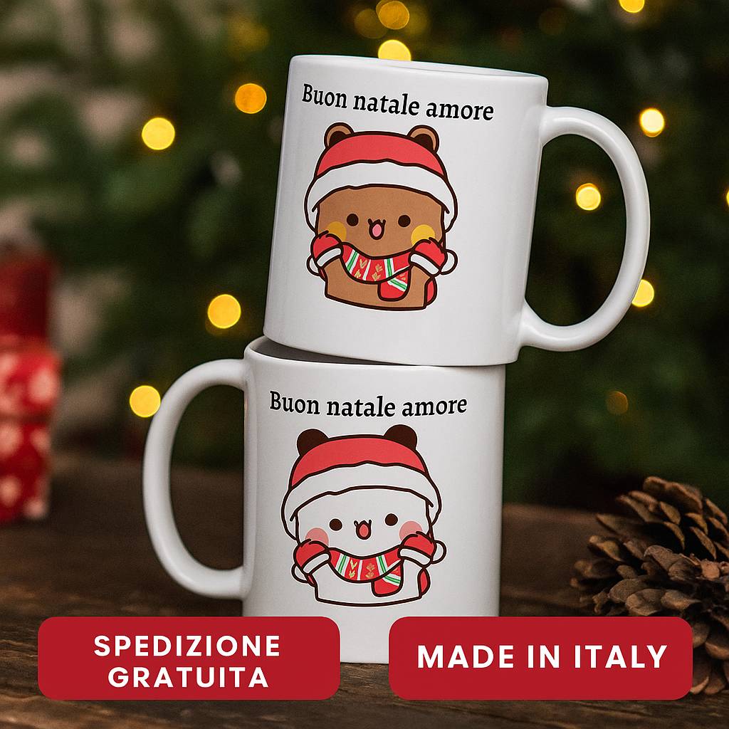 Tazza Bubu & Dudu Natalizia